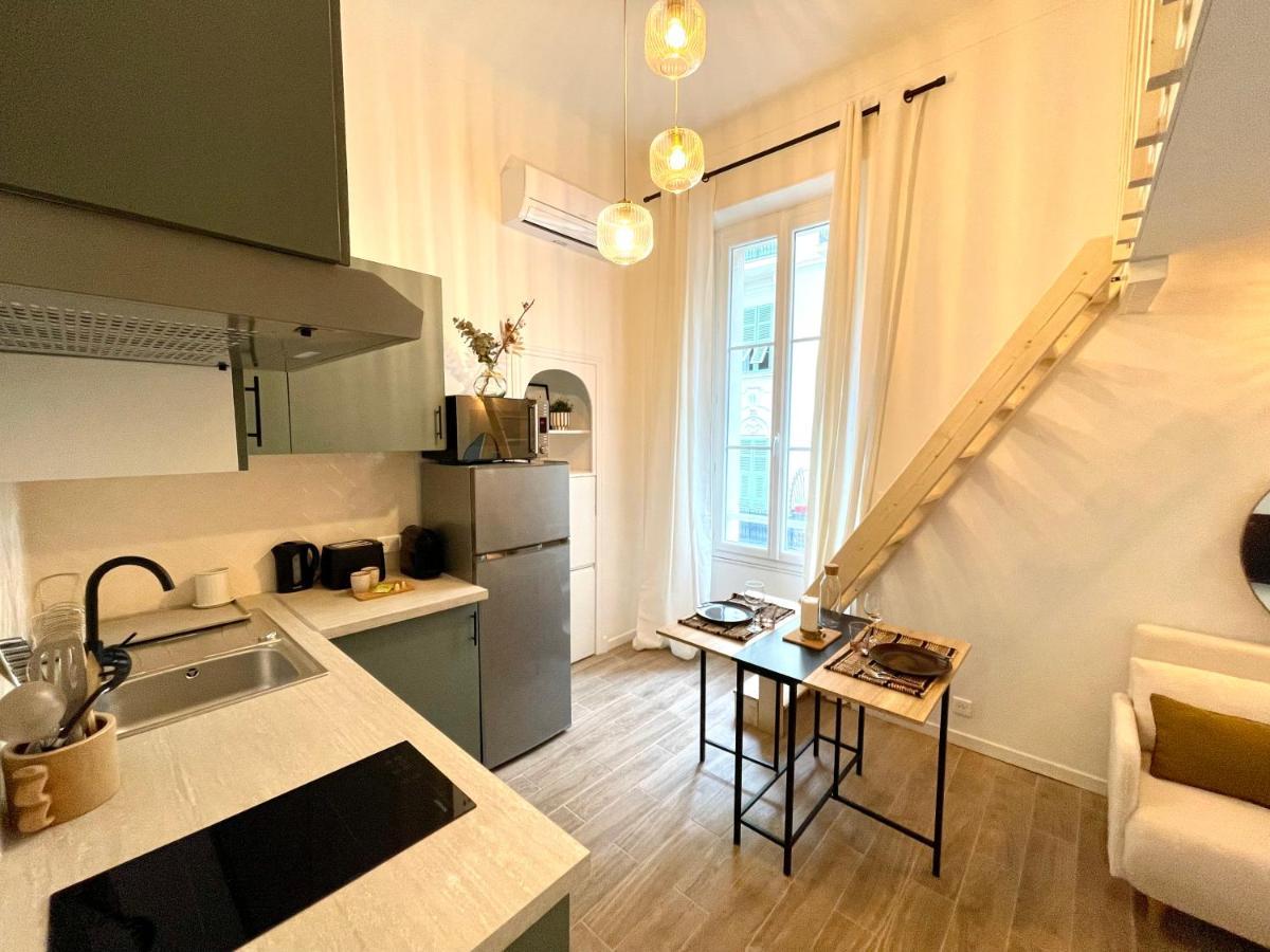 Ferienwohnung Cosy Cocoon - 2 To 4 Travelers. Nizza Exterior foto